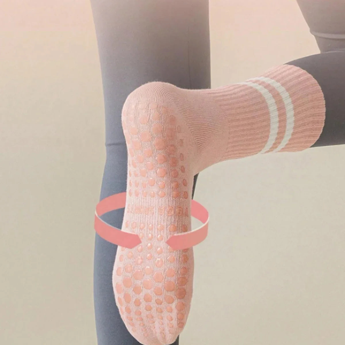 Pilates Socks with Grips for Women
