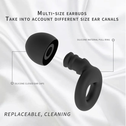 Reusable Silicone Earplugs — Sleep & Swimming, Noise‑Reducing