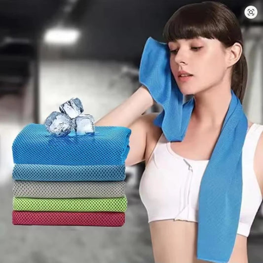 Cooling Towel Instant Relief Microfiber Cool Towels Chilling Neck Wrap for Sports Fitness Camping Cycling Hiking Unisex